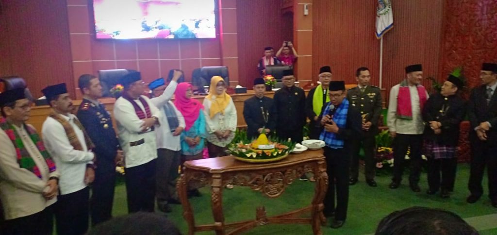 Rapat Paripurna Istimewa DPRD Kota Depok Dalam Rangka : Hari Jadi Ke-20 Kota Depok Tahun 2019
