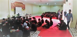LPBI NU Jakarta Sosialisasi dan Simulasi Gempa Santri Asshiddiqiyah