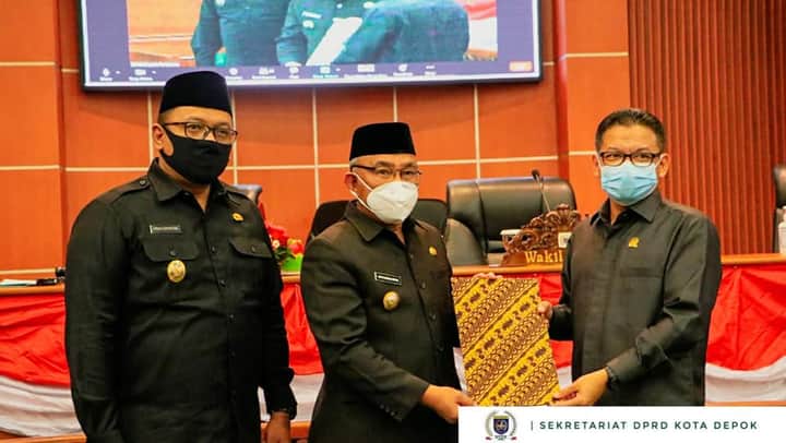 Rapat Paripurna secara virtual : Persetujuan DPRD Kota Depok Terhadap Raperda Tentang Laporan Pertanggungjawaban Pelaksanaan APBD tahun Anggaran 2019 Rapat Paripurna secara virtual : Persetujuan DPRD Kota Depok Terhadap Raperda Tentang Laporan Pertanggungjawaban Pelaksanaan APBD tahun Anggaran 2019