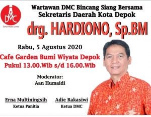 Sosok Hardiono Bagai Magnet yang Mampu Menarik 50 Lebih Wartawan Kota Depok Untuk Hadiri Acara DMC