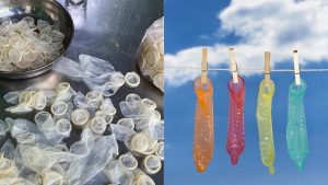 Polisi Vietnam Gerebek Pabrik yang Cuci Ribuan Kondom Bekas Buat Dijual Lagi Polisi Vietnam Gerebek Pabrik yang Cuci Ribuan Kondom Bekas Buat Dijual Lagi