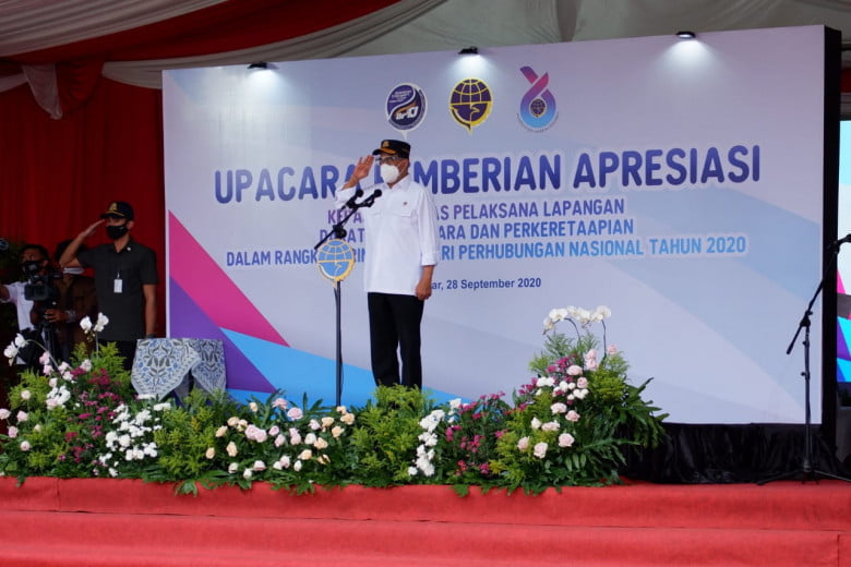 Menteri Perhubungan Resmikan Pemberlakuan Sistem E-Ticketing di Terminal Tipe A Jatijajar