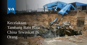 Kecelakaan Tambang Batu Bara China Tewaskan 16 Orang