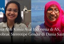 Dua Ahli Kimia Asal Indonesia di AS, Dobrak Stereotipe Gender di Dunia Sains