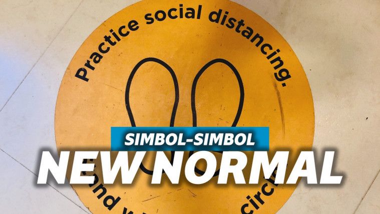 Simbol New Normal di Ruang Publik