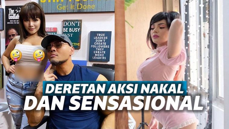 Aksi Dinar Candy Jual Underwear Bekas dan Tampil Tanpa Bra Aksi Dinar Candy Jual Underwear Bekas dan Tampil Tanpa Bra