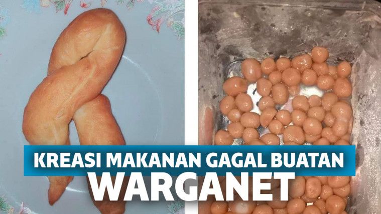 Kreasi Makanan Buatan Warganet Ini Bikin Tersenyum Kecut