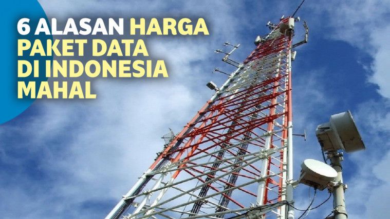 6 Alasan Kenapa Harga Paket Data di Indonesia Mahal