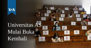 Universitas AS Mulai Buka Kembali Universitas AS Mulai Buka Kembali