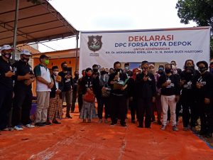 DPC Forsa Kota Depok Mantap Mendukung Paslon Idris-Imam, Target Dapat 60% Suara