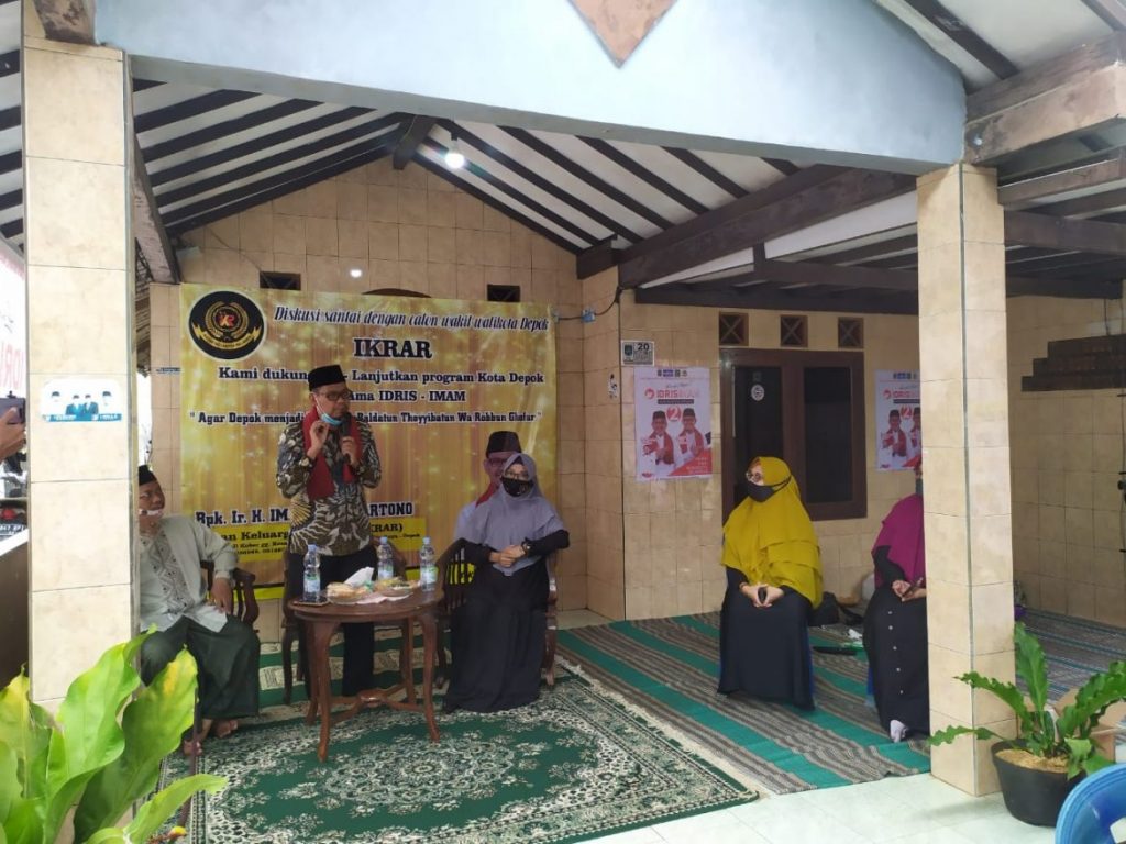 IKRAR Dukung Paslon 02, Buat Depok yang Pasti-pasti aja, Jangan yang Coba-coba IKRAR Dukung Paslon 02, Buat Depok yang Pasti-pasti aja, Jangan yang Coba-coba