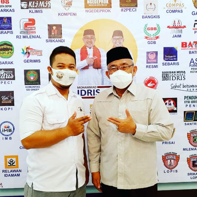 Ketua Karang Taruna Kelurahan Bojongsari Mantap Dukung Paslon Idris-Imam, Karena Semua Janji Politik Pada Pilkada lalu Sudah Terwujud