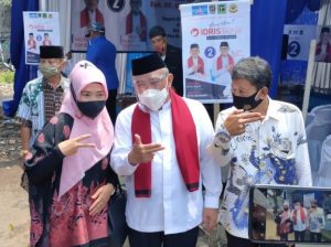 Siti Sutinah Mengapresiasi Kinerja KH. Mohammad Idris yang Mampu Merealisasikan Pembangunan RSUD di Wilayah Timur.