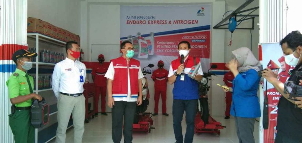 Pertamina Lubricants Luncurkan Enduro Express, Wadah Siswa SMK Belajar Bisnis Perbengkelan