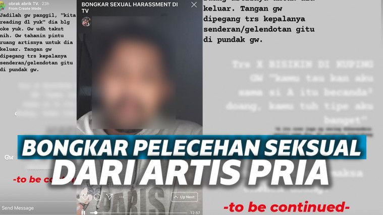 Kru TV Bongkar Pelecehan Seksual oleh Artis Sesama Jenis Kru TV Bongkar Pelecehan Seksual oleh Artis Sesama Jenis