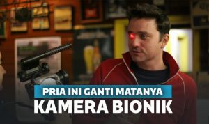 Buta Sebelah, Pria ini Mengganti Bola Matanya dengan Kamera Buta Sebelah, Pria ini Mengganti Bola Matanya dengan Kamera