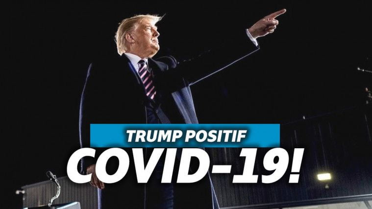 Presiden Donald Trump dan Sang Istri Positif COVID-19 Presiden Donald Trump dan Sang Istri Positif COVID-19