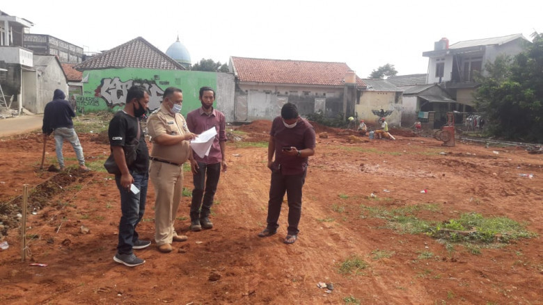 Target Pembangunan Taman Kelurahan Serua Akan Rampung di Desember 2020 Mendatang