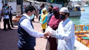 526 Orang Ahli Waris Terima Bantuan Sosial dari Pjs Wali Kota Depok