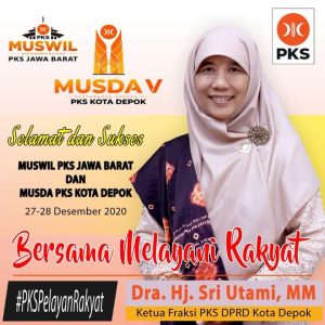 Sri Utami : Semoga Imam Budi Hartono Mampu Memperkuat Citra PKS Sebagai Partai Pelayan Rakyat