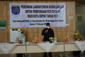 Wali Kota Depok Resmikan Laboratorium Biomolekular RSUD Depok