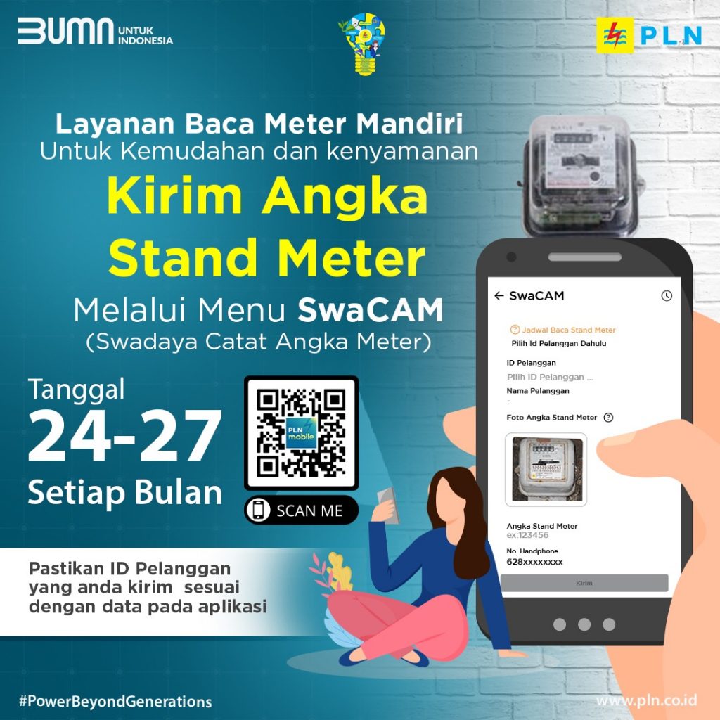 Baca Meter Mandiri Melalui Aplikasi New PLN Mobile