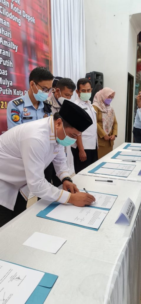H. Khairulloh Ahyari Hadiri Penandatanganan MoU Kerjasama Stakeholder Pembinaan dengan Rutan Kelas 1 Cilodong