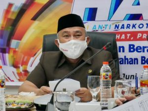 Buka Puasa Bersama Wali Kota Depok dengan Gubernur dan 27 Kepala Daerah Jawa Barat Secara Virtual