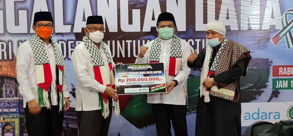 MUI Kota Depok Gelar Aksi Kemanusiaan Untuk Rakyat Palestina Secara Virtual MUI Kota Depok Gelar Aksi Kemanusiaan Untuk Rakyat Palestina Secara Virtual