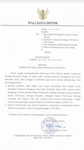 Wali Kota Depok Keluarkan SE Hari Lahir Pancasila Tahun 2021, Warga Diminta Kibarkan Bendera Merah Putih