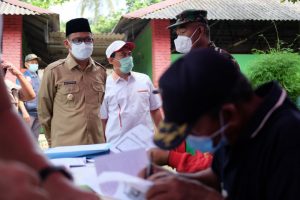 Wakil Wali Kota Depok Tinjau Pelaksanaan Vaksinasi Massal di Cilangkap, Target 1.700 Warga Ikut Berpartisipasi