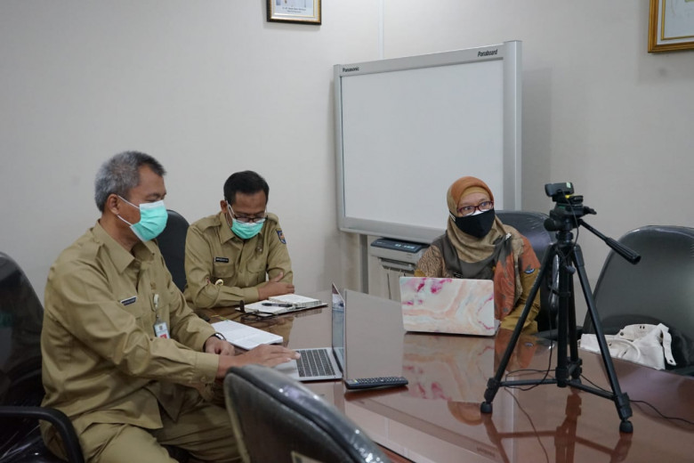 Wakil Wali Kota Depok Gelar Audiensi Dengan BPPT, Tindaklanjuti Pengembangan Sistem KBLBB Secara Daring