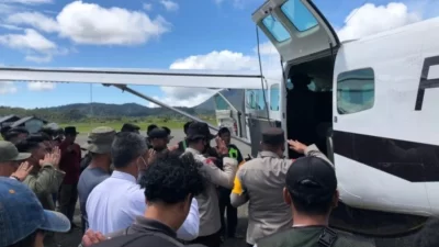 Baku Tembak dengan KKB di Pegunungan Bintang, Satu Anggota Polri Gugur Baku Tembak dengan KKB di Pegunungan Bintang, Satu Anggota Polri Gugur