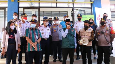 BPTJ Terminal Jatijajar Bekerjasama dengan Dinkes Kota Depok dan Good Doctor Gelar Vaksinasi Gratis Massal