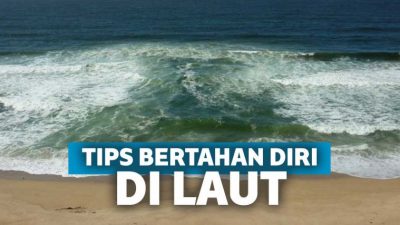 Trik Sederhana Agar Tak Terseret Arus Ombak Saat di Pantai
