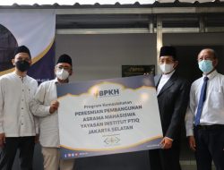 BPKH Dan NU Care – Lazisnu Resmikan Bantuan Asrama Mahasiswa PTIQ Jakarta