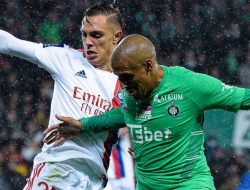 Lyon Kecewa Karena Imbang, Saint-Etienne Lega Meski Masih di Dasar Klasemen