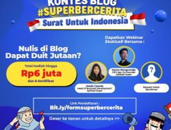 Aplikasi Super Gelar Kontes Blog #SuperBercerita