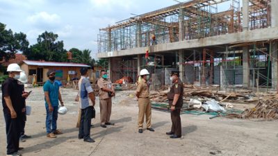 Progres Pengerjaan Pasar Sawangan Telah Mencapai 40 Persen Progres Pengerjaan Pasar Sawangan Telah Mencapai 40 Persen