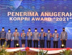KORPRI Kota Depok Berhasil Meraih Anugerah KORPRI Award Tahun 2021