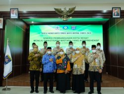 Sekda Kota Depok : Untuk Mewujudkan Depok Menjadi Kota Sehat, Perlu Kolaborasi Lintas Sektor yang Tergabung dalam Pentahelix