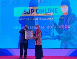 Dinkes Kota Depok Raih Penghargaan Finalis Top Inovasi Jabar Tahun 2021 Berkat Judul Inovasi SJP Online