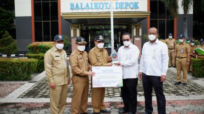 Pemkot Depok Raih Penghargaan Anugerah Paritrana Pemkot Depok Raih Penghargaan Anugerah Paritrana