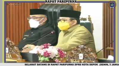 DPRD Kota Depok Sampaikan Sejumlah Rencana Kerja Tahun 2022 Pada Paripurna Perdana DPRD Kota Depok Sampaikan Sejumlah Rencana Kerja Tahun 2022 Pada Paripurna Perdana