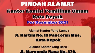 KPU KOTA DEPOK; TAHUN BARU MENEMPATI KANTOR BARU KPU KOTA DEPOK; TAHUN BARU MENEMPATI KANTOR BARU