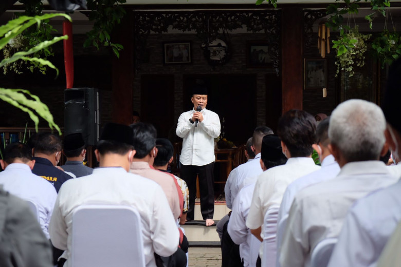 Halalbihalal, Ketua Korpri Depok Berpesan Jaga Ibadah dan Kesehatan