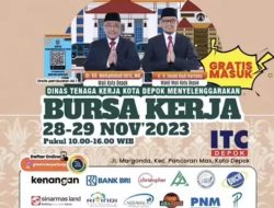 Jangan Lewatkan! Ribuan Lowongan Pekerjaan Ditawarkan di Job Fair Disnaker Depok