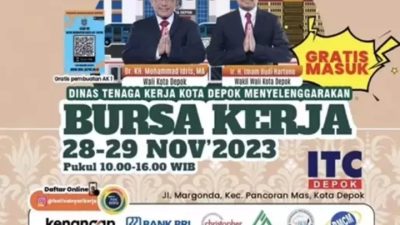 Jangan Lewatkan! Ribuan Lowongan Pekerjaan Ditawarkan di Job Fair Disnaker Depok