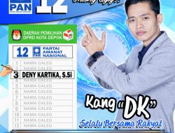 Caleg Unggulan PAN, DK : Tidak Ada Bedanya Caleg Incumbent dan Newcomers, Berjuanglah Dengan Sportif, Tampilkan Ide Kampanye yang Terbaik