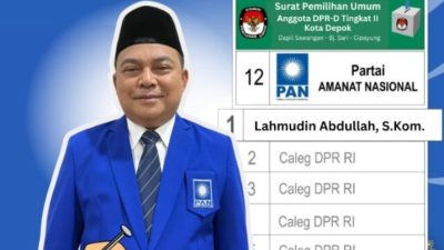 Lahmudin Sesalkan Tindakan Pengrusakan APK, Berharap Bawaslu Kota Depok Bekerja Profesional Lahmudin Sesalkan Tindakan Pengrusakan APK, Berharap Bawaslu Kota Depok Bekerja Profesional